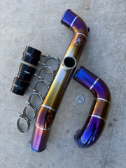 AF Evo 8/9  3" Titanium Upper Intercooler pipe