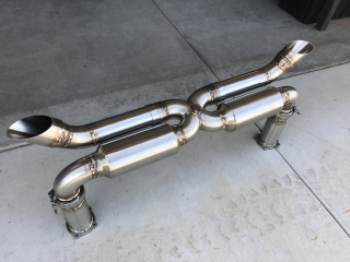 Porsche Turbo (07-09) 997.1 X Pipe Exhaust