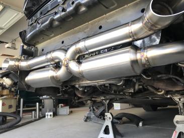 Porsche Turbo (07-09) 997.1 X Pipe Exhaust