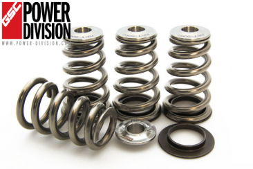 GSC Power-Division High Pressure Single Conical Valve Spring and Ti Retainer kit 4B11T