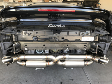 Porsche Turbo (07-09) 997.1 X Pipe Exhaust
