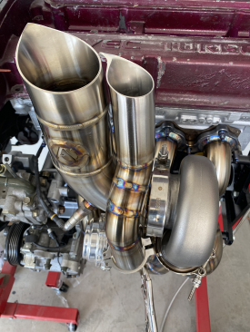 AF Evo 8-9 Top Mount Turbo Manifold/ Hot Parts