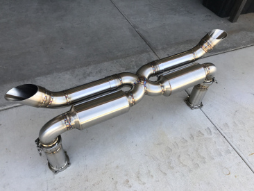 Porsche Turbo (07-09) 997.1 X Pipe Exhaust