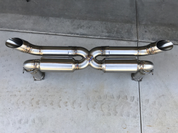 Porsche Turbo (07-09) 997.1 X Pipe Exhaust