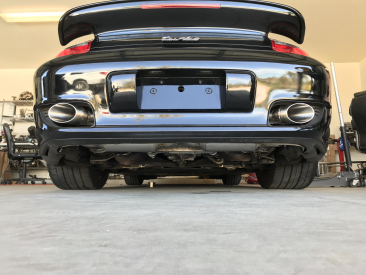 Porsche Turbo (07-09) 997.1 X Pipe Exhaust
