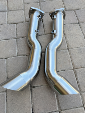 Porsche 997 Turbo GT2 style Race Exhaust