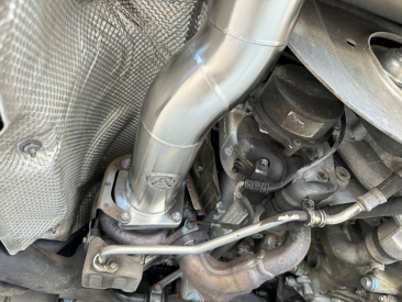 Porsche 997 Turbo GT2 style Race Exhaust
